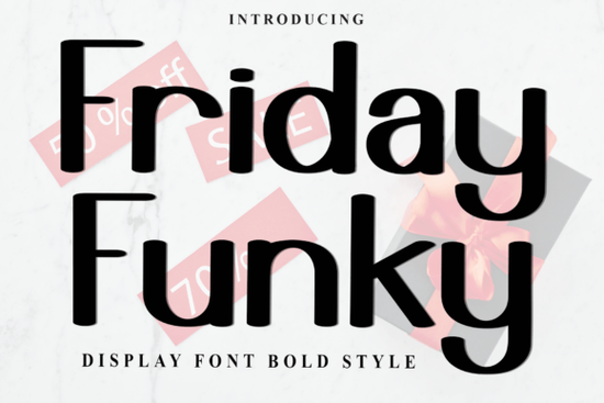 Friday Funky Font